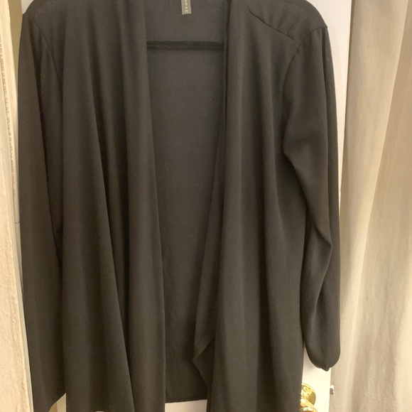 Rags & Couture Black Open Cardigan XL - Picture 3 of 6